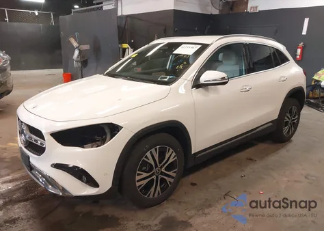 2025 Mercedes-Benz Gla 250 4Matic из США, поврежденный, VIN W1N4N4HB7SJ641099